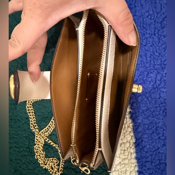 Coach Pebbled Leather Crossbody Bag with Chain Strap (Nordstrom Exclusive) - Picture 7 of 10